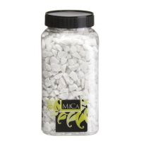 Mica marbles wit 1 kg