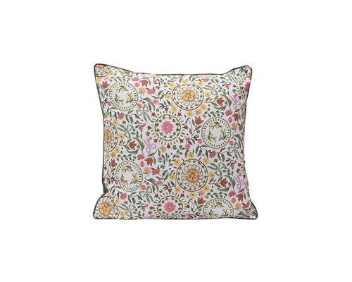 Decoris kussen polyester 45 x 45 cm vrolijke mix