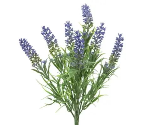 Decoris Lavendel kunstplant 34 cm paars
