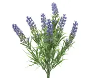 Decoris Lavendel kunstplant 34 cm paars