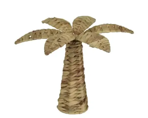 Decoris Palmboom waterhyacint 23 cm naturel
