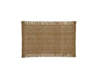 Decoris placemat papiertouw 45 x 30 cm donker bruin