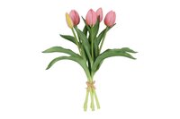 Decostar boeket Tulipa S 30 cm roze