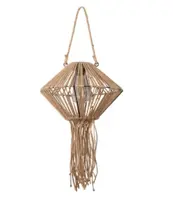 Decostar Hanglamp Solar LED ruit 20 cm naturel