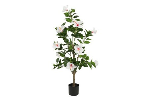 Decostar Hibiscus S plant 120 cm wit