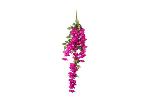 Decostar steker/hang Bougianvillea XL 124 cm paars