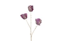 Decostar tulp 85 cm paars glans