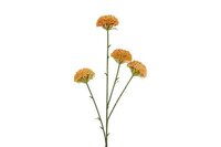 Decostar zijdebloem Chrysanthemum 67 cm geel