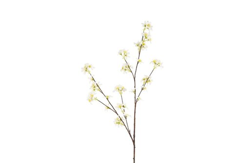 Decostar zijdebloem malus 111 cm wit