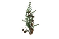 Countryfield zijden dennentak picea abies 93 cm groen