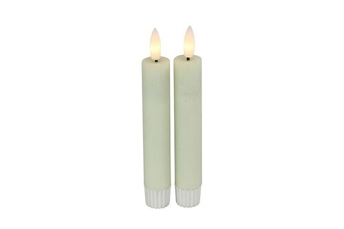 Dinerkaars led Lyon 15 cm crème