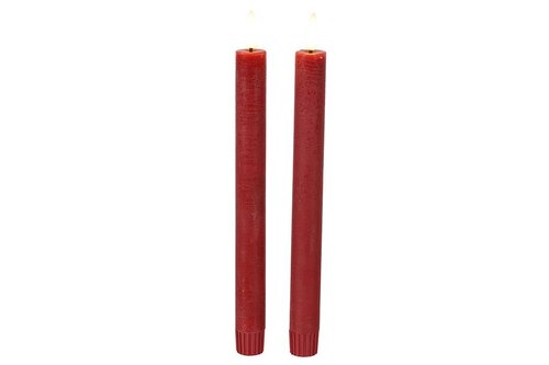 Dinerkaars led Lyon 24 cm rood