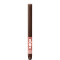 Bolsius huishoudkaars rustiek 27 cm chocolate brown