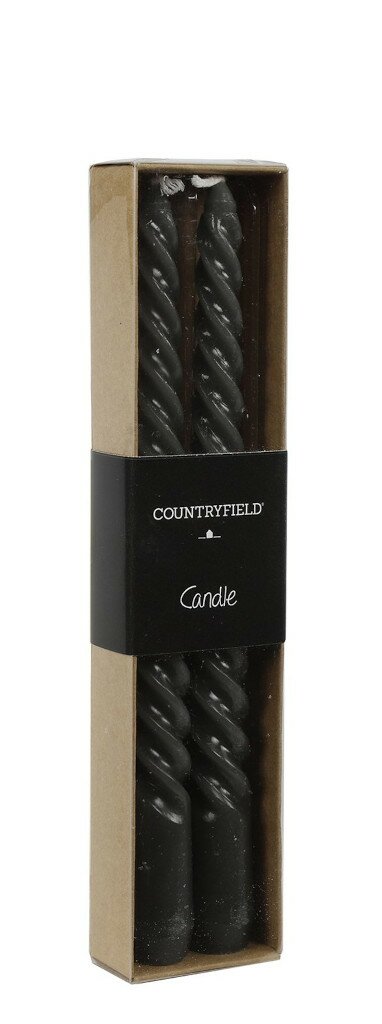 Dinerkaars twirly 21 cm grijs