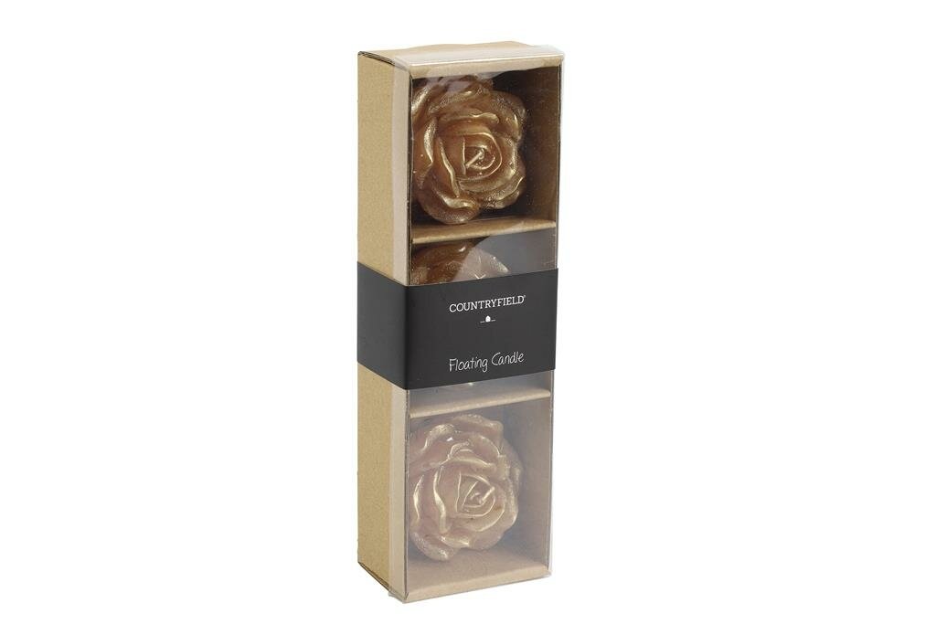 Drijfkaars rosi 4,3 cm goud