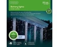 Durawise led fonkel icicle koel wit 192 lampjes - afbeelding 2