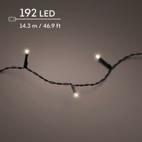 Durawise led twinkle warm wit 192 lampjes - afbeelding 1