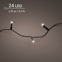 Durawise led twinkle warm wit 24 lampjes