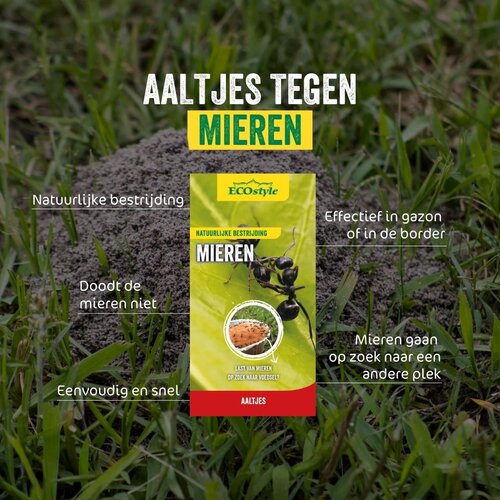 Ecostyle Aaltjes tegen mieren 50 m² - afbeelding 2
