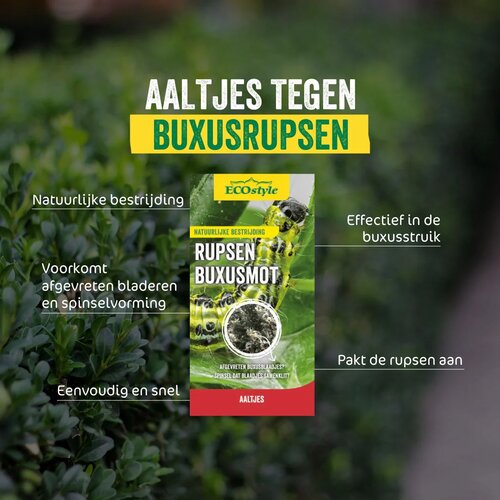 Ecostyle Aaltjes tegen rupsen van de buxusmot 20 m² - afbeelding 2