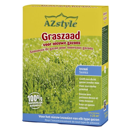 ECOstyle AZstyle Graszaad-Inzaai 500 gram - afbeelding 1