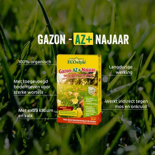 Ecostyle Gazon-az+ najaar 10 kg - afbeelding 2