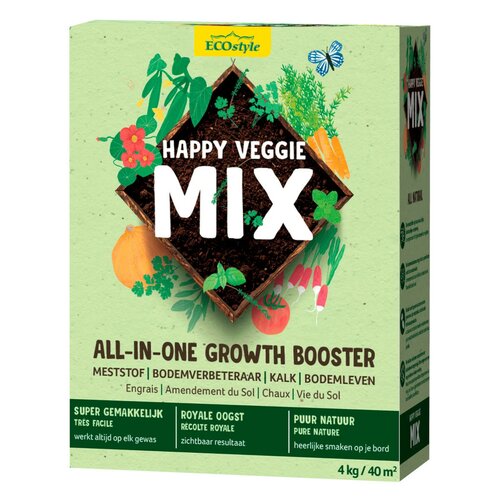 Ecostyle Happy veggie mix 4 kg - afbeelding 1