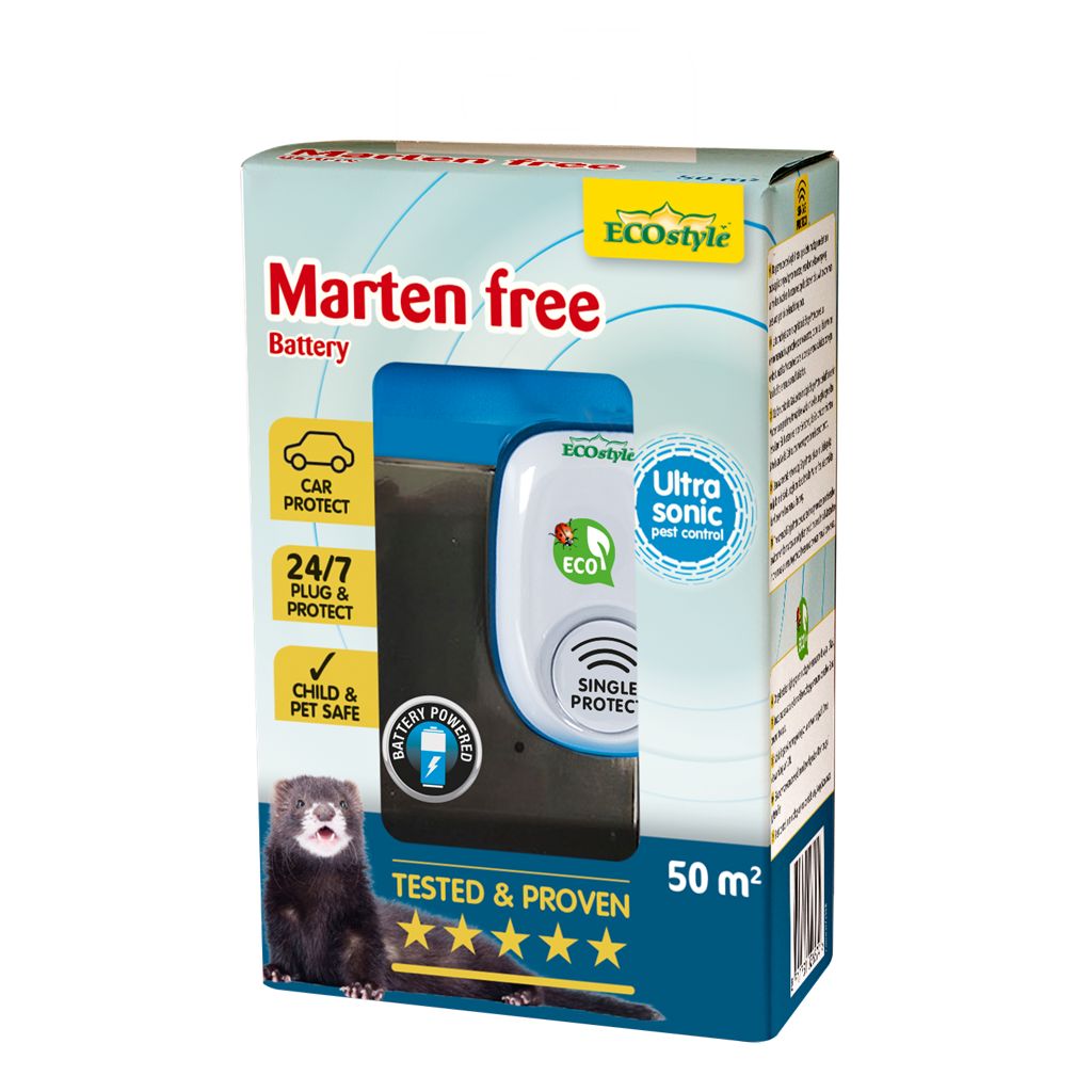 Ecostyle Marten Free 50 Battery Ongediertebestrijding -