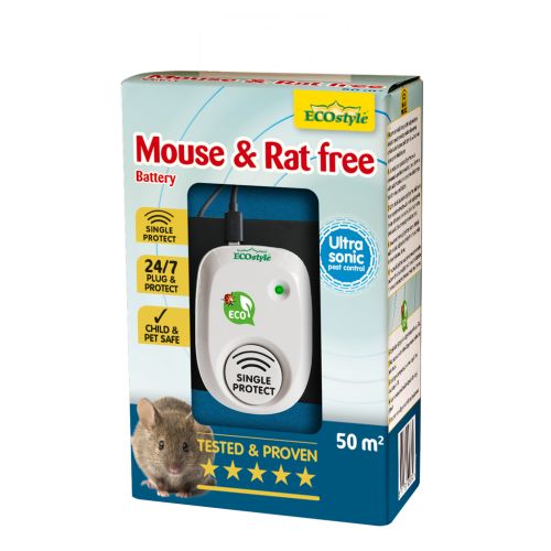 Ecostyle mouse & rat free 50 op batterijen