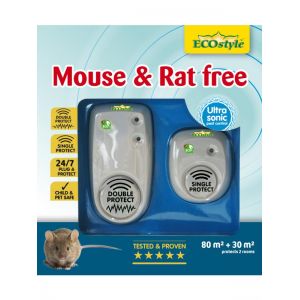 Ecostyle mouse & rat free duopack 80 m2 + 30 m2