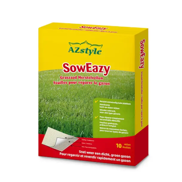 Ecostyle Soweazy Graszaad Herstelvellen Graszaden 10 63 g 10 stuks Voor Alle Type Gazons