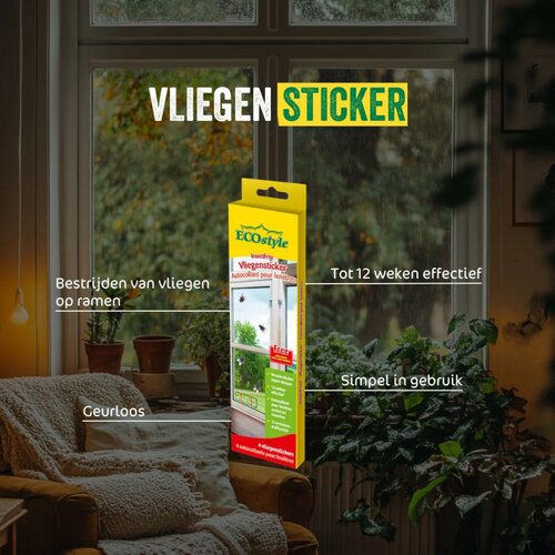 Ecostyle vliegensticker - afbeelding 2