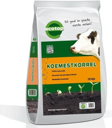 Ecotop koemestkorrel 10kg