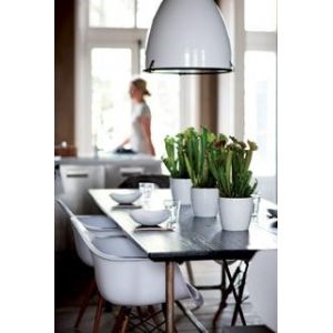 Elho brussels diamond round 29 white - afbeelding 2