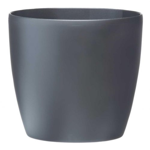 Elho brussels round mini 9,5 cm antraciet