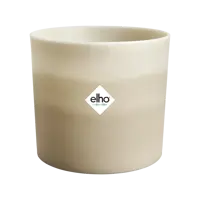 Elho colour gradient round 14 zandsteen beige