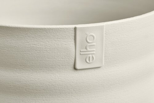 Elho dune 16 cm linnen wit - afbeelding 2