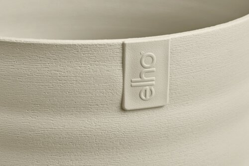 Elho dune 22 cm paddenstoel beige - afbeelding 2