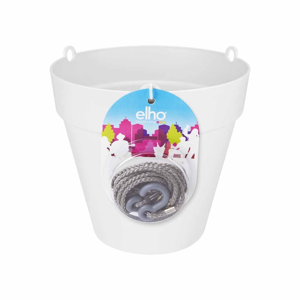 Elho Loft Urban Hanging Basket 20 White huismerk kopen in de aanbieding