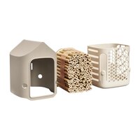 Elho insectenhotel cosy paddenstoel beige - afbeelding 2