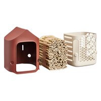 Elho insectenhotel cosy toscaans rood - afbeelding 2