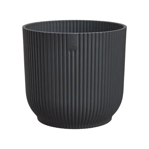 Elho Vibes fold round 14 antraciet - afbeelding 1