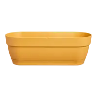 Elho Vibia campaba trough 50 honey yellow - afbeelding 1