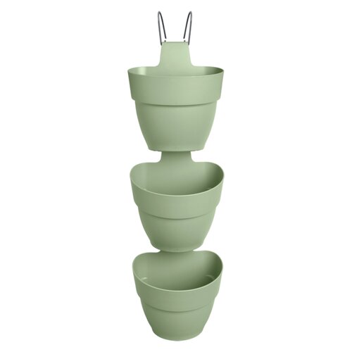 Elho vibia campana vertical forest pistache groen - afbeelding 1