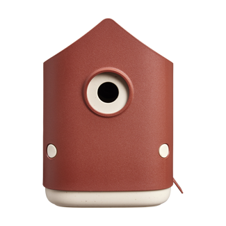Elho vogelhuis cosy 18 cm toscaans rood - afbeelding 1