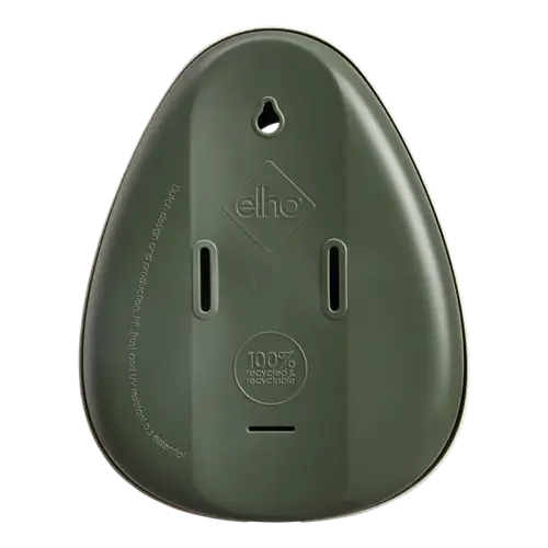 Elho vogelhuis essential 18 cm grijs - afbeelding 4