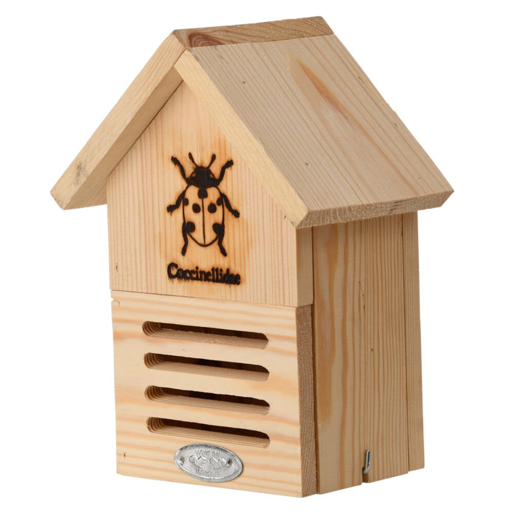 Houten Lieveheersbeestkastje Silhouet