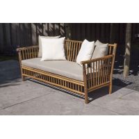 Exotan Bamboo bank met kussens - afbeelding 4