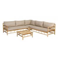 Exotan Bamboo lounge hoekset - afbeelding 1