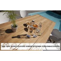 Exotan Stella tafel 160 x 90 cm teak FSC - afbeelding 3